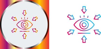 Visualization Icon Design vector