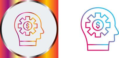 Thinking Icon Design vector