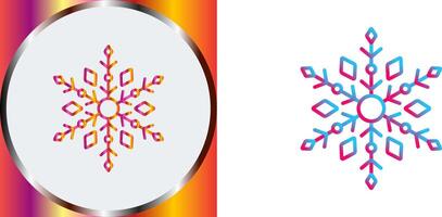 Snow Flake Icon Design vector