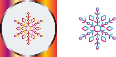 Snow Flake Icon Design vector