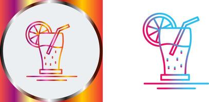 Orange Juice Icon Design vector