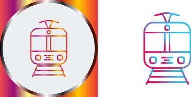 Tram Icon Design vector