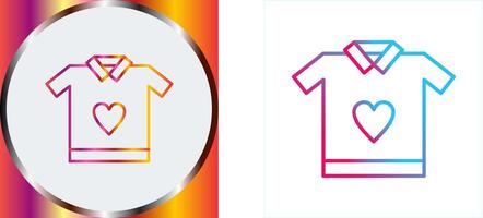 T Shirt Icon Design vector