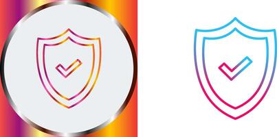 Shield Icon Design vector