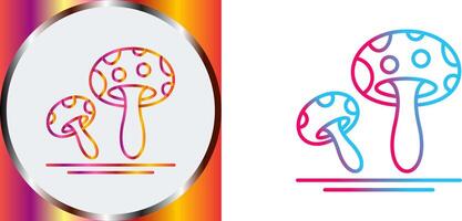 Mushroom Icon Design vector