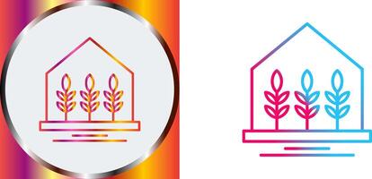 Farm House Icon Design vector