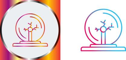 Plasma Ball Icon Design vector