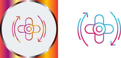Rotate Icon Design vector