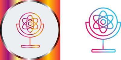 Gyroscope Icon Design vector