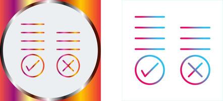 Voting Result Icon Design vector