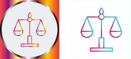 Scale Icon Design vector