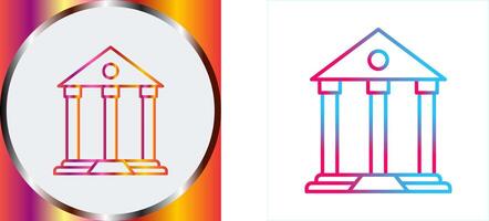 Parthenon Icon Design vector