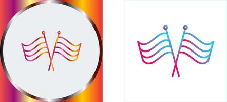 Flag Icon Design vector