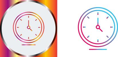 Clock Icon Design vector