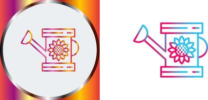 Watering Can Icon Design vector