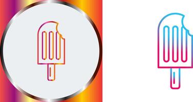 Ice Cream Icon Design vector