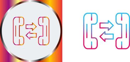 Phone Call Icon Design vector