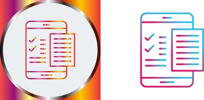 Check List Icon Design vector