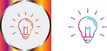 Light Bulb Icon Design vector