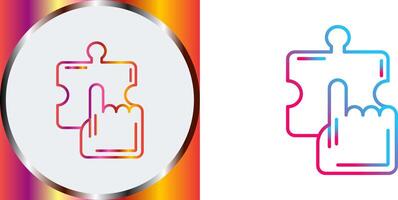 Quick Selection Icon Design vector