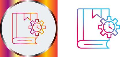 Duration Icon Design vector