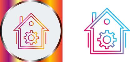 Home Automation Icon Design vector
