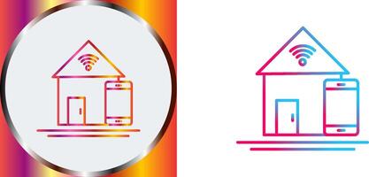 Home Automation Icon Design vector