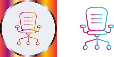 Office Chair Icon Design vector