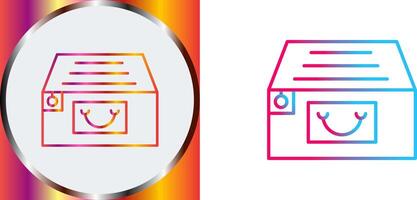 File Cabinet Icon Design vector