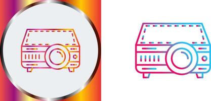 Projector Icon Design vector