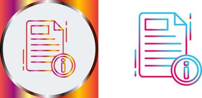 Document Icon Design vector