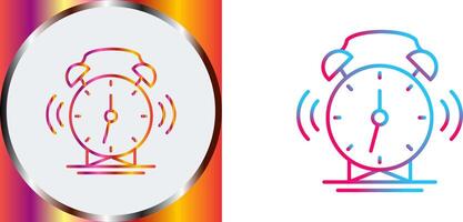 Alarm Clock Icon Design vector