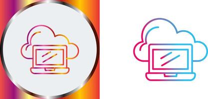 Laptop Icon Design vector