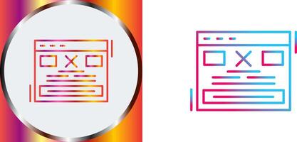 Error Icon Design vector