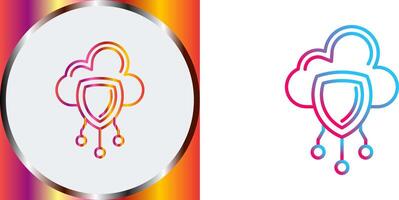 Data Protection Icon Design vector