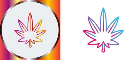 Weed Icon Design vector