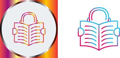 Reading Icon Design vector