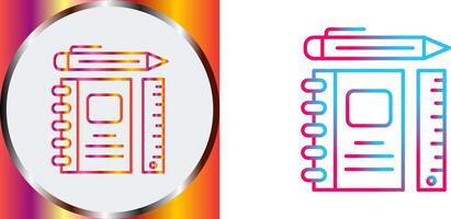 Learning Tools Icon Design vector