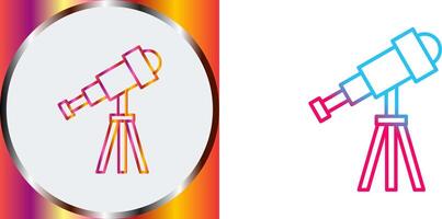 Telescope Icon Design vector