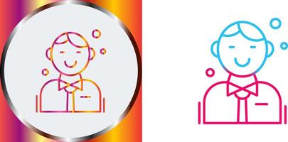 Employee Icon Design vector
