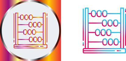 Abacus Icon Design vector