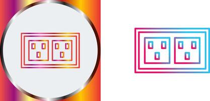 Socket Icon Design vector