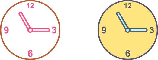Time Icon Design vector