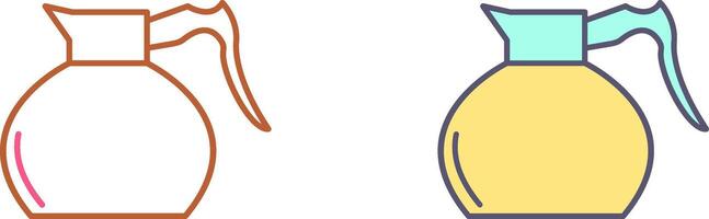 Coffee Pot Icon Design vector