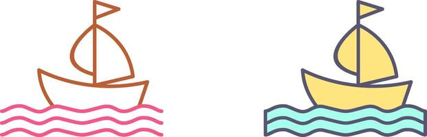 Boat Icon Design vector