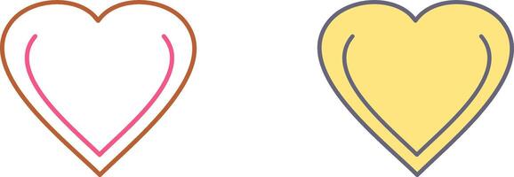 Unique Favorite Icon Design vector