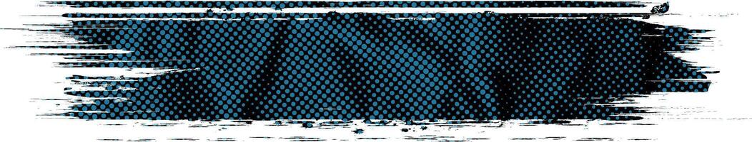 grunge trama de semitonos cepillo carrera collage elemento bandera estropeado papel textura transparente título tarjeta antecedentes vector