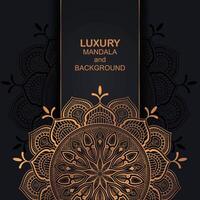 This is a abstract luxury mandala background vector