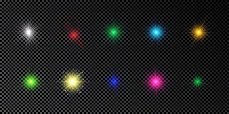 Light effect of lens flare