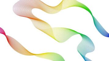 Abstract backdrop with wave gradient lines vector